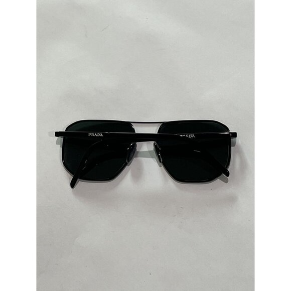 NWOT Prada Sunglasses Aviator PR 59YS in Black - Picture 3 of 5